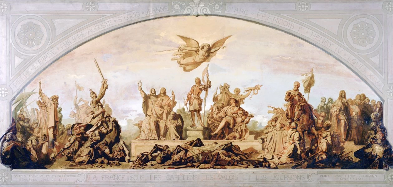La Francia sotto i Capetiens, Valois e Bourbons, 1856 , 1856